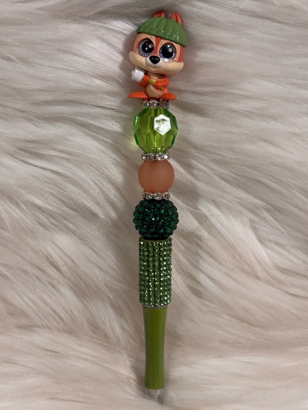 Disney Doorables Chip Beaded Pen Handcrafted